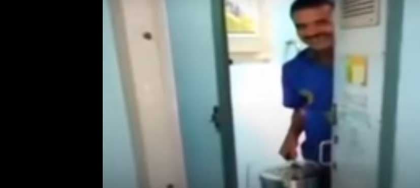 Anger after toilet water used for train tea in India