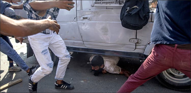 Indian forces use brute force on mourners in Srinagar leaving dozens injured