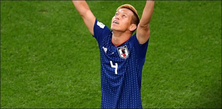 Honda hits late Japan leveller to blow World Cup group wide open