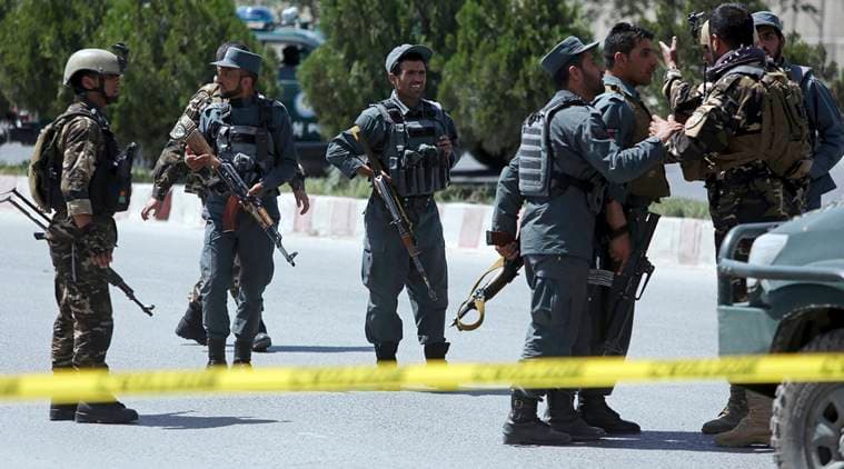 12 killed in suicide attack on Afghan security forces