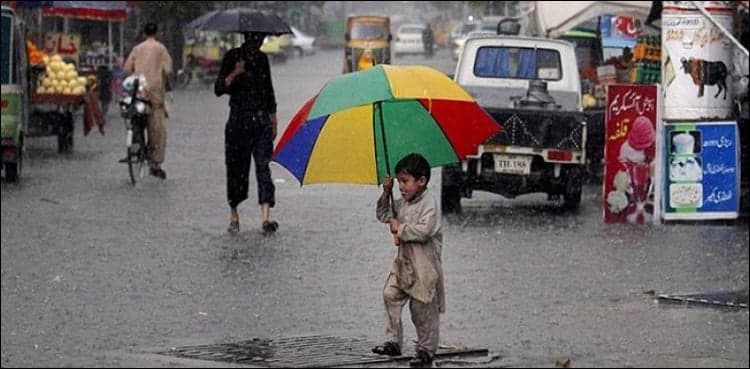 Widespread rainfall in Punjab relieve people from searing weather