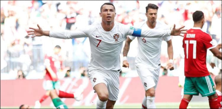 Ronaldo delivers again as Portugal down Morocco