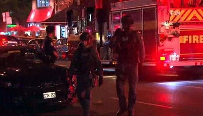 Nine shot in downtown Toronto, gunman dead: police