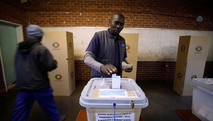 Zimbabweans begin voting in first election since Mugabe's removal