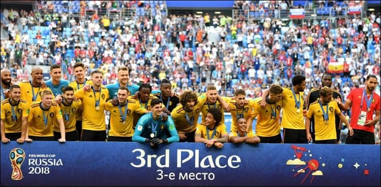 Belgium beat England to secure third place finish