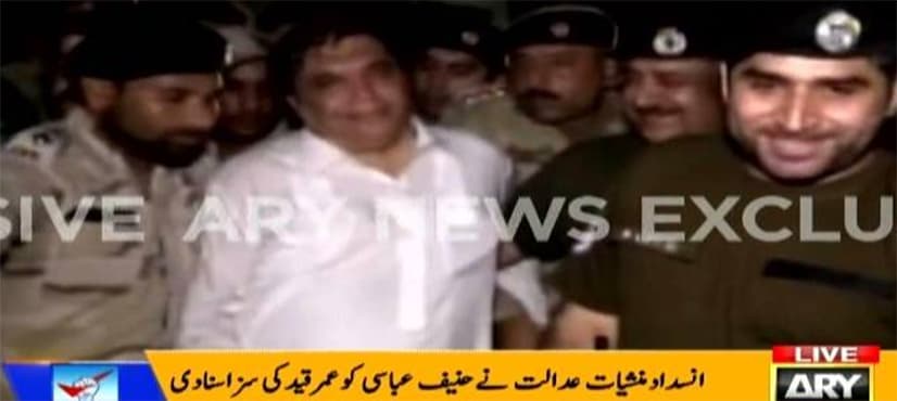 PML-N's Hanif Abbasi awarded life imprisonment in ephedrine quota case