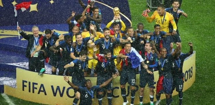 France overpower Croatia 4-2 to win World Cup