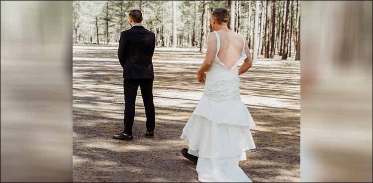 Bride pranks groom by sending her brother in her place for Photoshoot