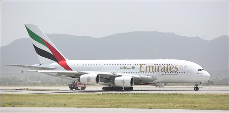 Emirates suspends its flight operations from Pakistan