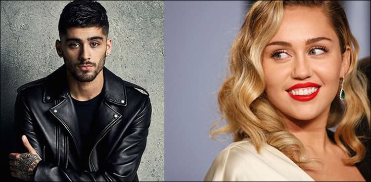 Miley Cyrus taking a leaf out of Zayn's Book