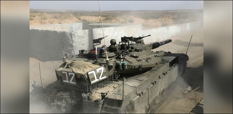 Israeli army unveils new 'dual-use' tank