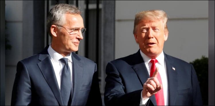 Trump slams 'captive' Germany at NATO summit