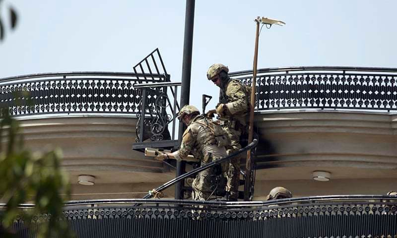 Gunmen launch attack on intelligence training centre in Kabul