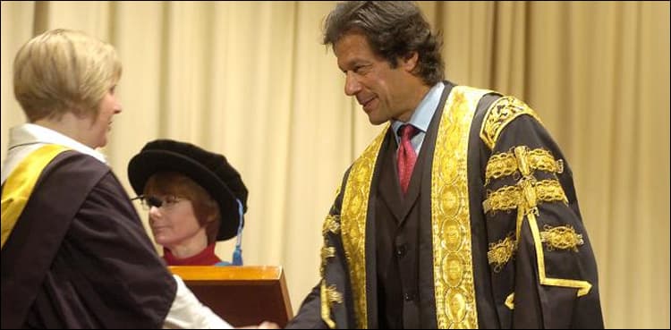 Bradford University congratulates Imran upon taking oath as PM