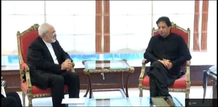 Iran wishes prosperity to people of Pakistan, Javad Zarif tells Imran