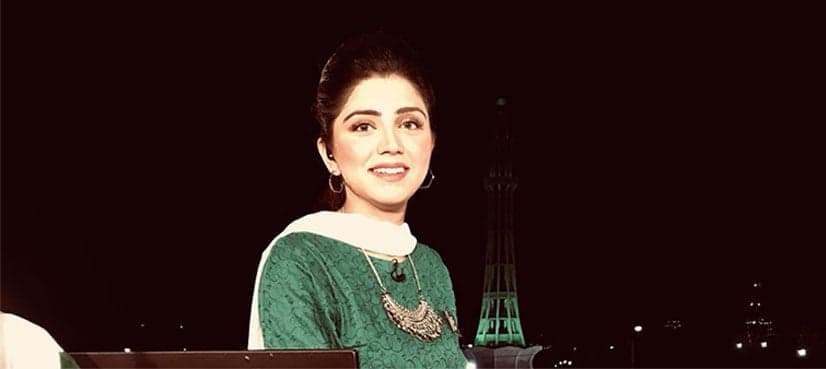 ARY News anchor Irza Khan showcases singing skills on Independence day
