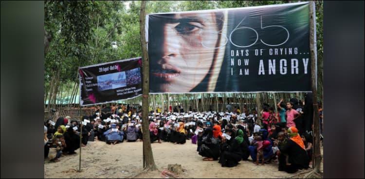 Anniversary of Rohingya crisis marked in Bangladesh camps, Myanmar