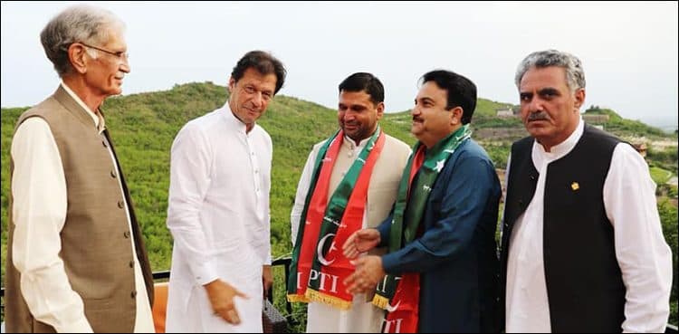 Three FATA senators join PTI ahead of presidential elections