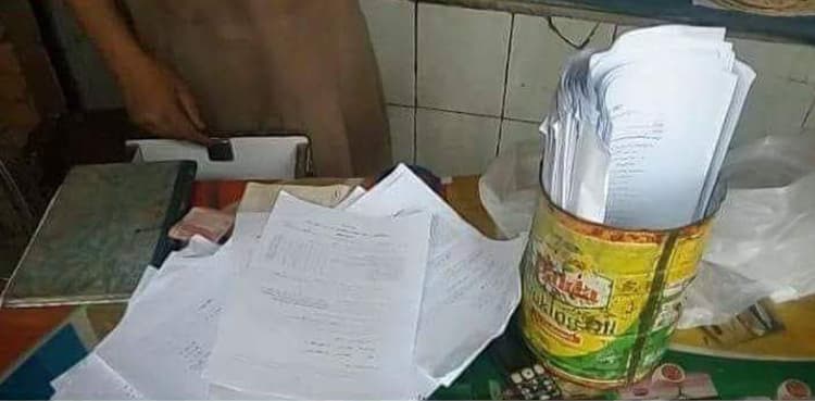 Election forms, documents found at 'tandoor' in Islamabad