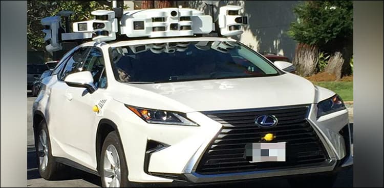 Apple self-driving car rear ended during road testing