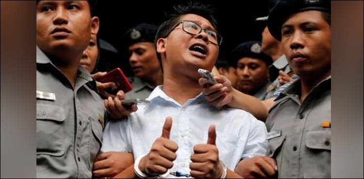 Myanmar reporters jailed for seven years in landmark secrets case