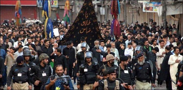 Muharram 9 processions being taken out across Pakistan