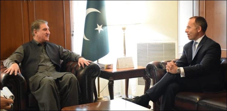British High Commissioner discusses cooperation in curbing crimes with FM
