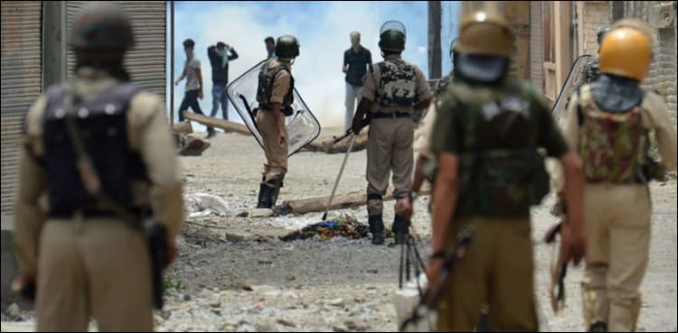 Indian forces occupied Srinagar on Oct 27 in violation of int'l law: Kashmir affairs minister