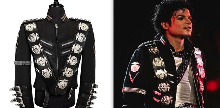 Michael Jackson's 'Bad' tour jacket up for auction