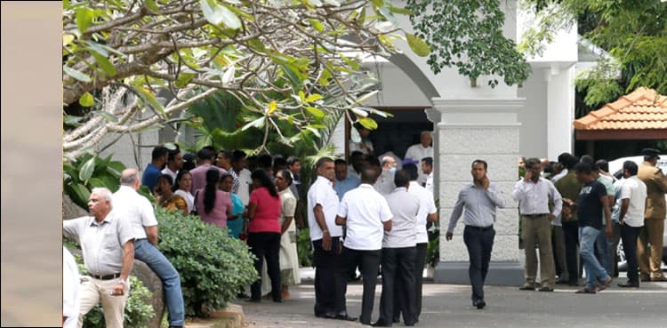 Sri Lanka crisis worsens as ex-minister Arjuna Ranatunga's guard opens fire, wounding three