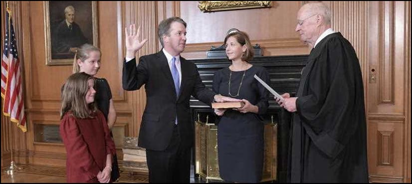 Kavanaugh sworn into Supreme Court after divisive fight