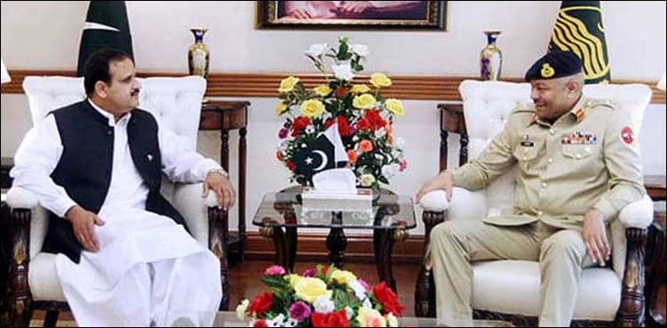Corps Commander Lahore meets CM Punjab, discusses law and order