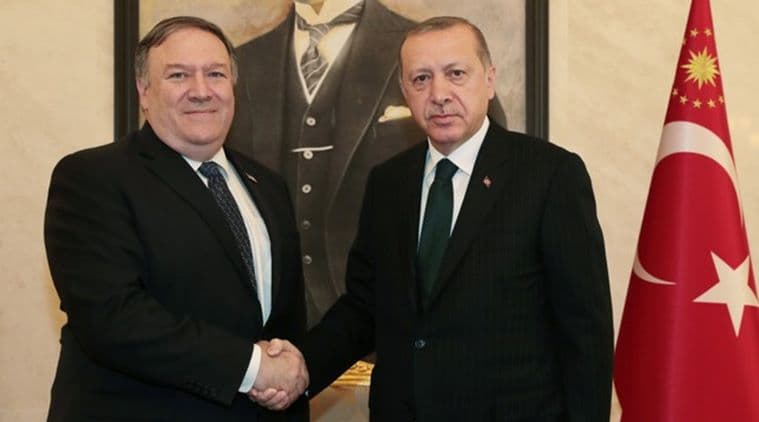 Pompeo meets Erdogan after talks with Saudis on missing journalist