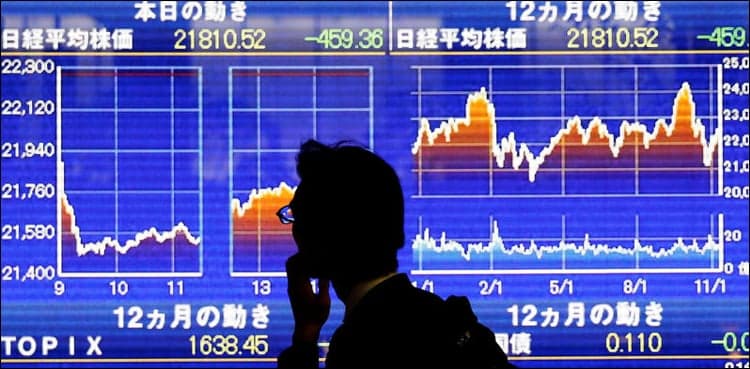 Asian shares reverse early gains, eyes on China-US trade relations