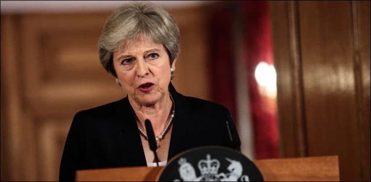 British PM says her removal might affect Brexit negotiations