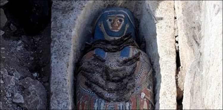 Egypt unearths eight ancient mummies