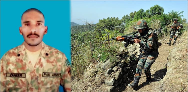 Soldier martyred in Indian shelling from across LoC