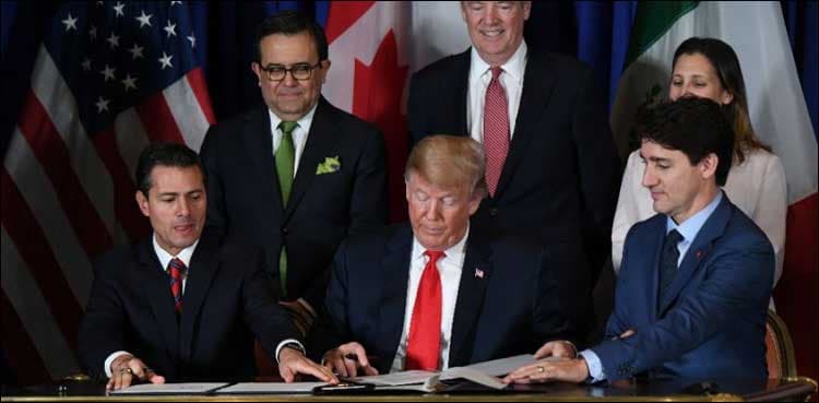 Trump claims win as US, Mexico, Canada sign new trade deal