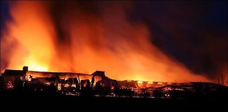 Blast kills 22 outside a factory in Olympic city of China