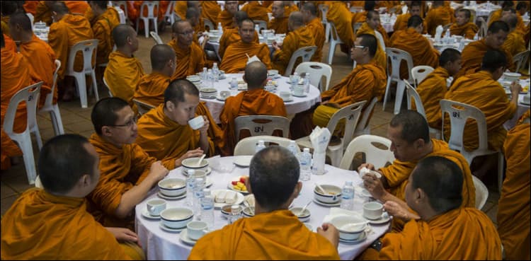 Eat, pray, exercise: Thailand's monks battle weight problems