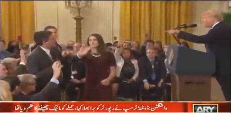 ‘You are a terrible person’ – Trump hits out at CNN reporter before banning his White House entry