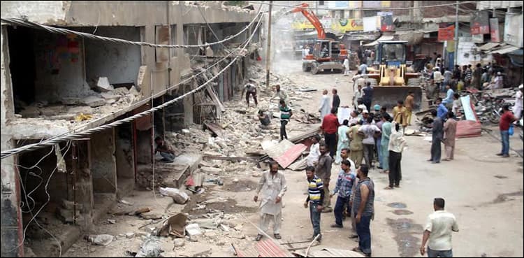 Karachi: KMC launches anti-encroachment drive at Garden area