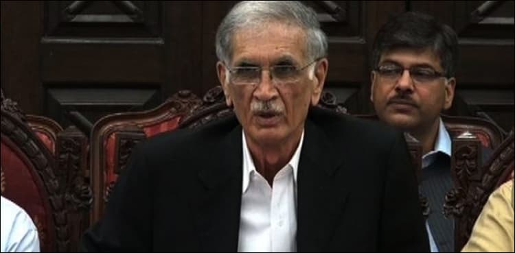Entire nation stands shoulder-to-shoulder with Kashmiris: Pervez Khattak
