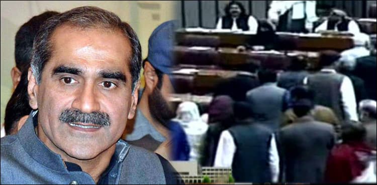 Opposition walks out from NA over non-issuance of Rafique's production order