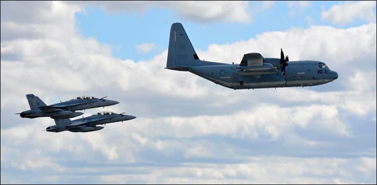 Five missing after two US military planes crash off Japan