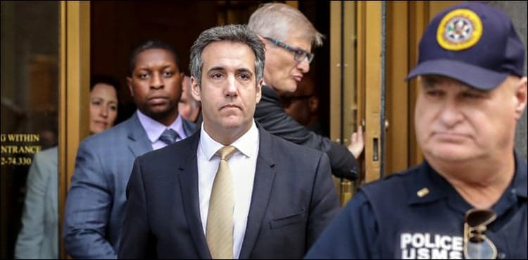 Trump ex-lawyer Cohen sentenced to three years prison on campaign charge