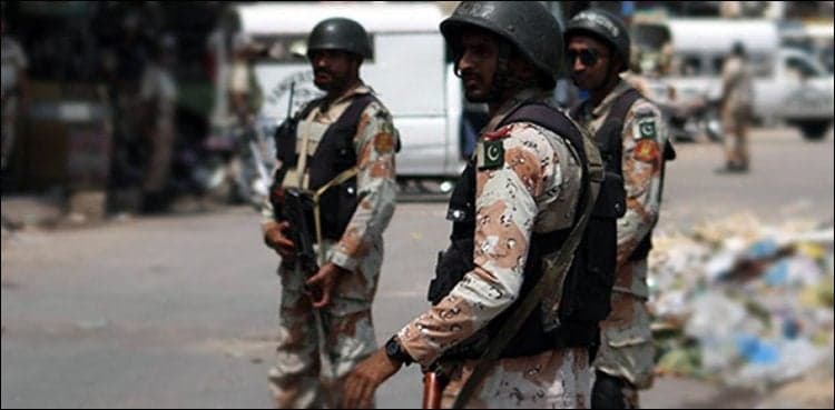 Rangers apprehend 18 in Karachi raids