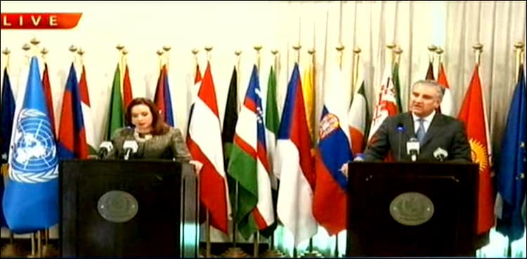 Qureshi urges UNGA president to resolve Kashmir issue