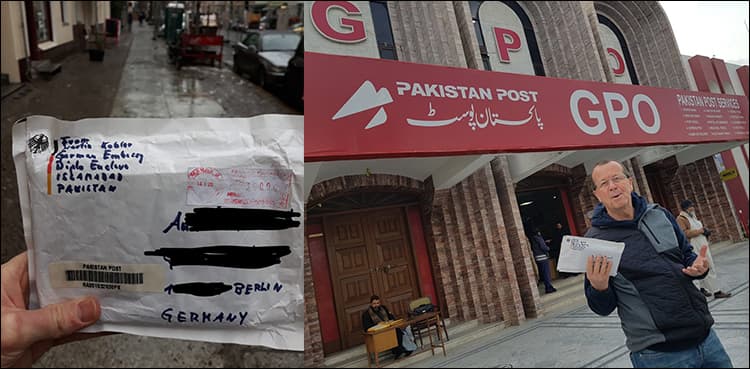 Rs. 200 and 7 days is what it took for Ambassador Kobler's parcel to reach Berlin