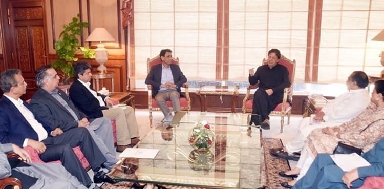 PM Imran Khan holds meeting with delegation of MQM